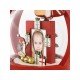 Father Christmas Novelty Dome with 35x45mm Insert